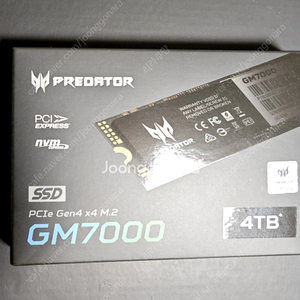 (S급)새정품 m.2 nvme SSD GM7000 4T