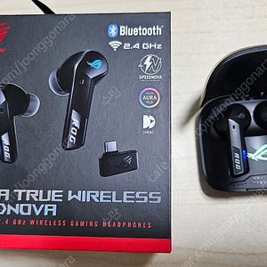 ASUS ROG CETRA TWS SPEEDNOVA LC3+ 블랙 판매합니다.