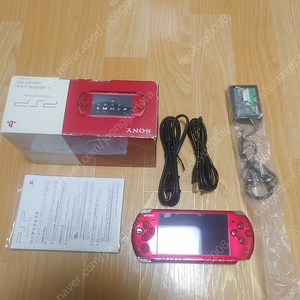 psp 3005 레드 박스셋 (32기가 커피) 팝니다