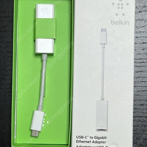 벨킨 USB-C to Ethernet 어댑터 택포 1만원에 판매합니다.