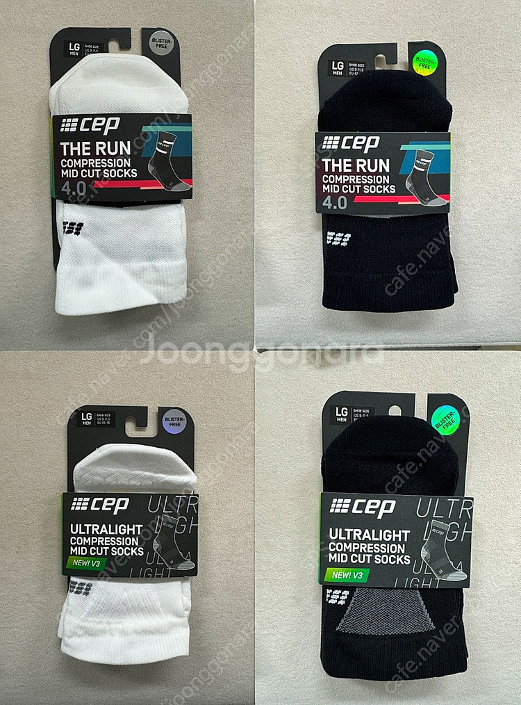 Cep 양말 러던 미드컷 울트라라이트 270~295--0