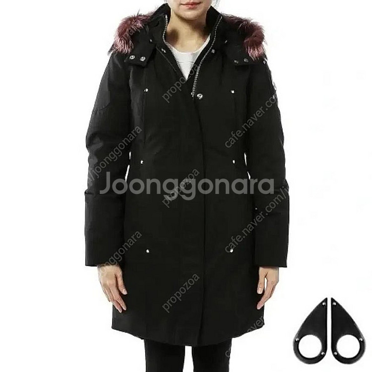 (정품) 무스너클 바이럭스 패딩 자켓 라이트핑크퍼--0