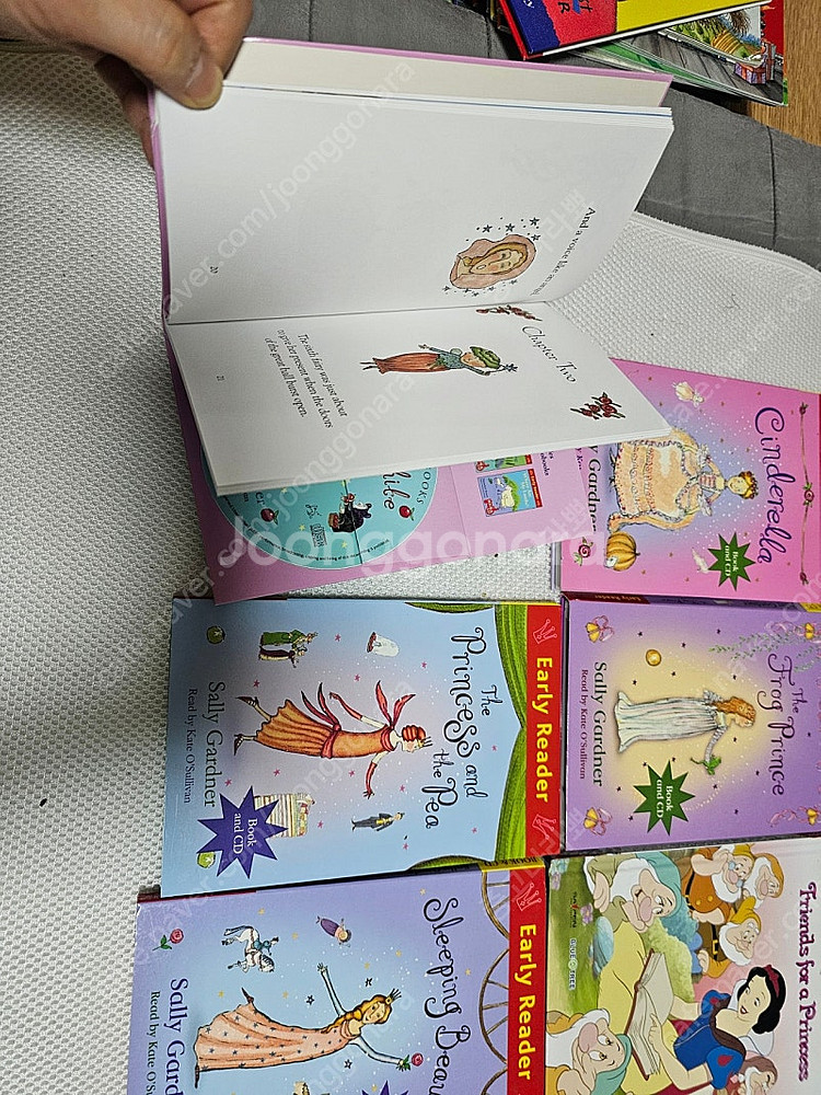 early reader 공주영어책, 모두CD포함 6권--1