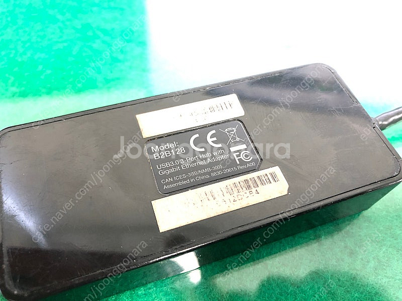 벨킨 USB 3.0 3포트 허브 기가비트 이더넷 어댑터...--4