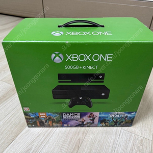 xbox one 500G + 키넥트 박스셋 팝니다.