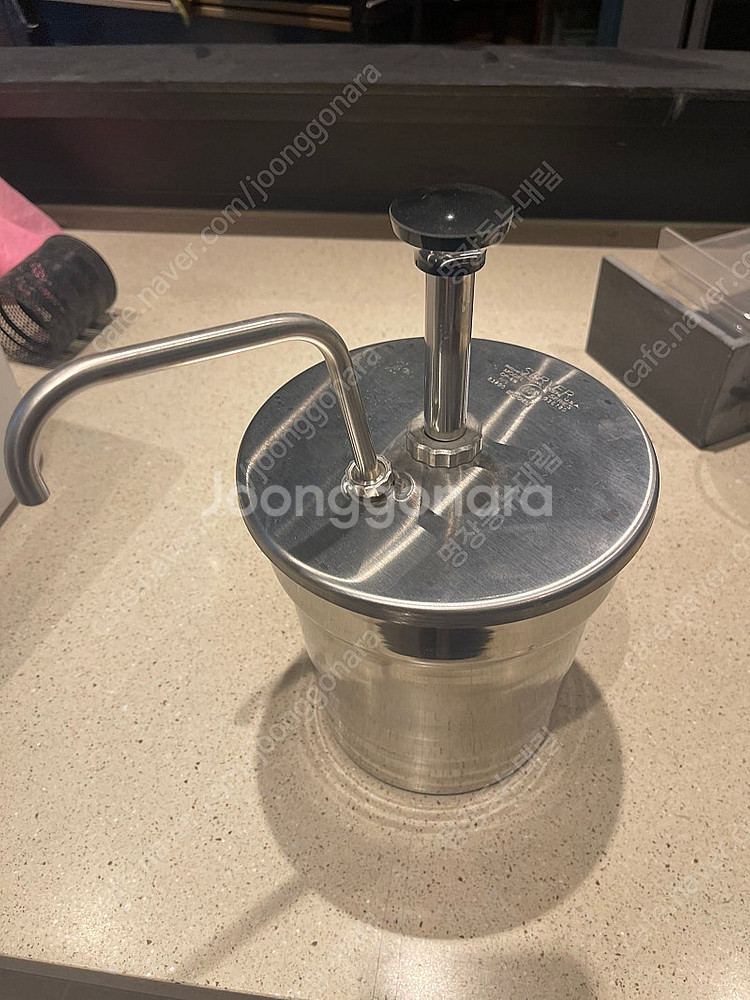 이디야 모카 펌프 한번쓰고 안쓴거--0