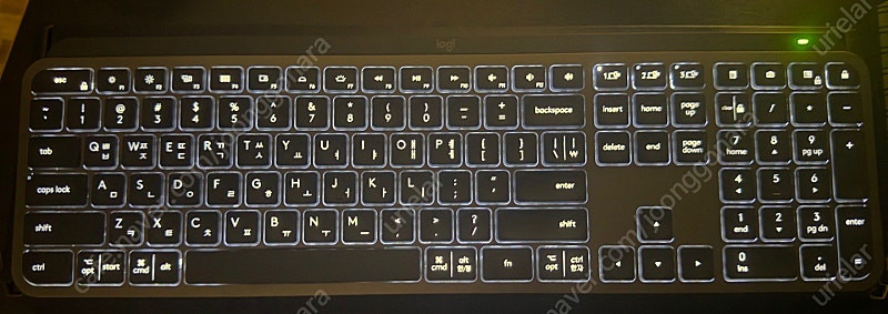 로지텍 MX KEYS 풀배열 한영자판 이미지