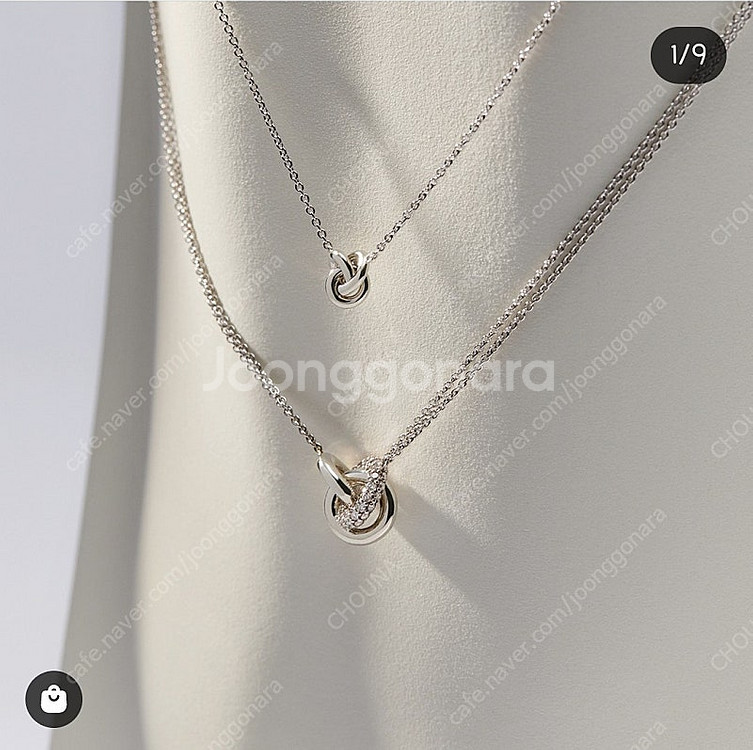 디디에두보 14K 센슈얼 골드 목걸이--1