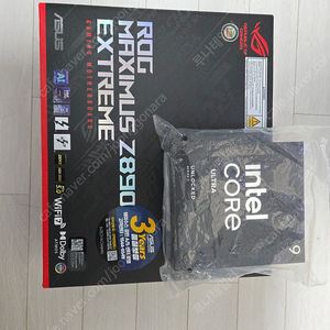 Z890 ROG maximus extreme 메인보드, 285k cpu