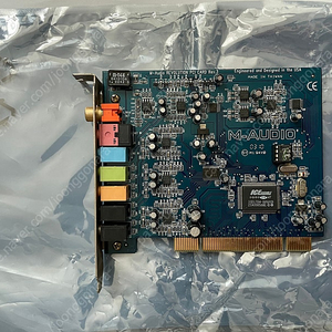 m audio revolution 7.1 pci card 팝니다