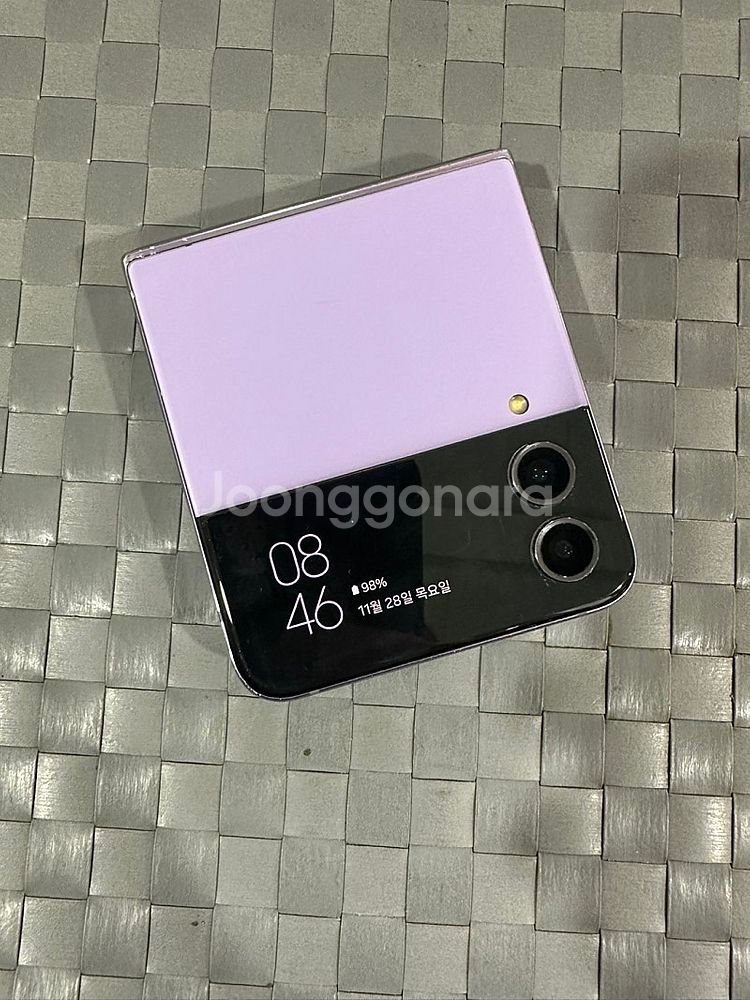 (SKT) 갤럭시Z플립4 256G 퍼플 23년 2월개통...--4