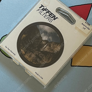 티펜 블랙 프로 미스트 필터 67mm 1/8 팝니다