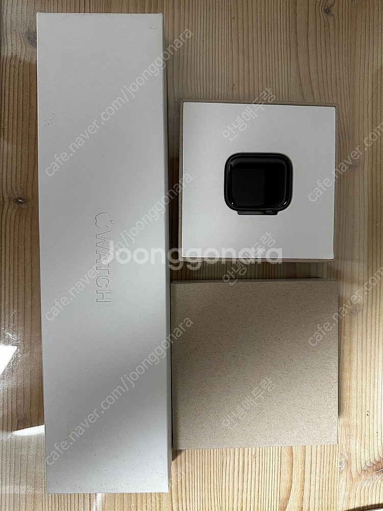 애플워치8 45mm 그라파이트 GPS/셀룰러 미사용 제...--1
