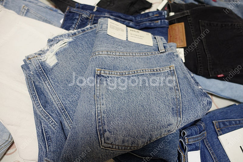 Agolde pinch waist 중청 데님 27사이즈--2