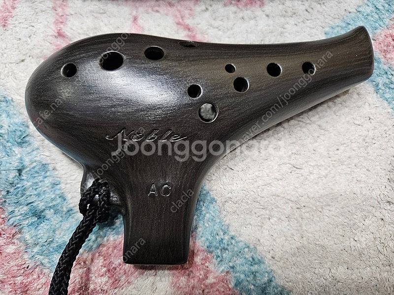 노블 오카리나 AC 블랙 도자기모델 판매합니다.--0