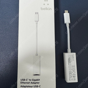 밸킨 USB-C 이더넷 어탭터 / Belkin USB-C-Gigabit Ethernet Adapter (2만 / 택배비 포함)