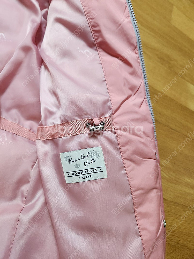 헤지스키즈 여아 롱패딩 155--2