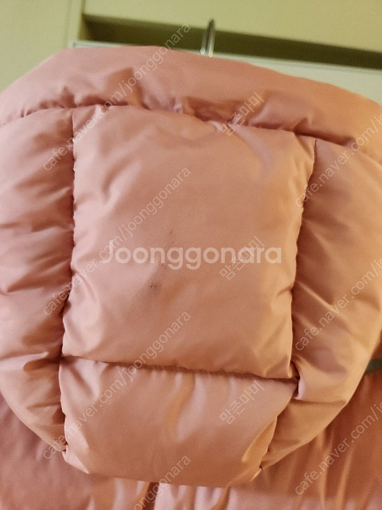 헤지스키즈 여아 롱패딩 155--6