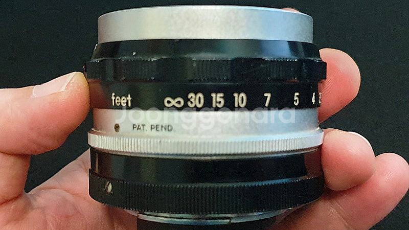니콘 nikon 5cm (50mm) f2 부품용 장식용...--1