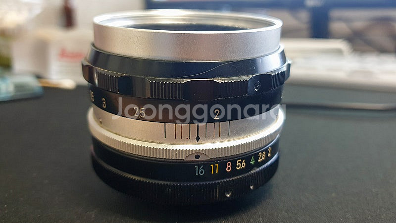 니콘 nikon 5cm (50mm) f2 부품용 장식용...--3
