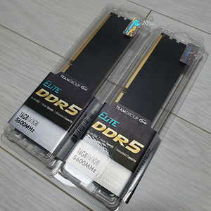 teamgroup elite ddr5 5600 cl46 16×2 팝니다