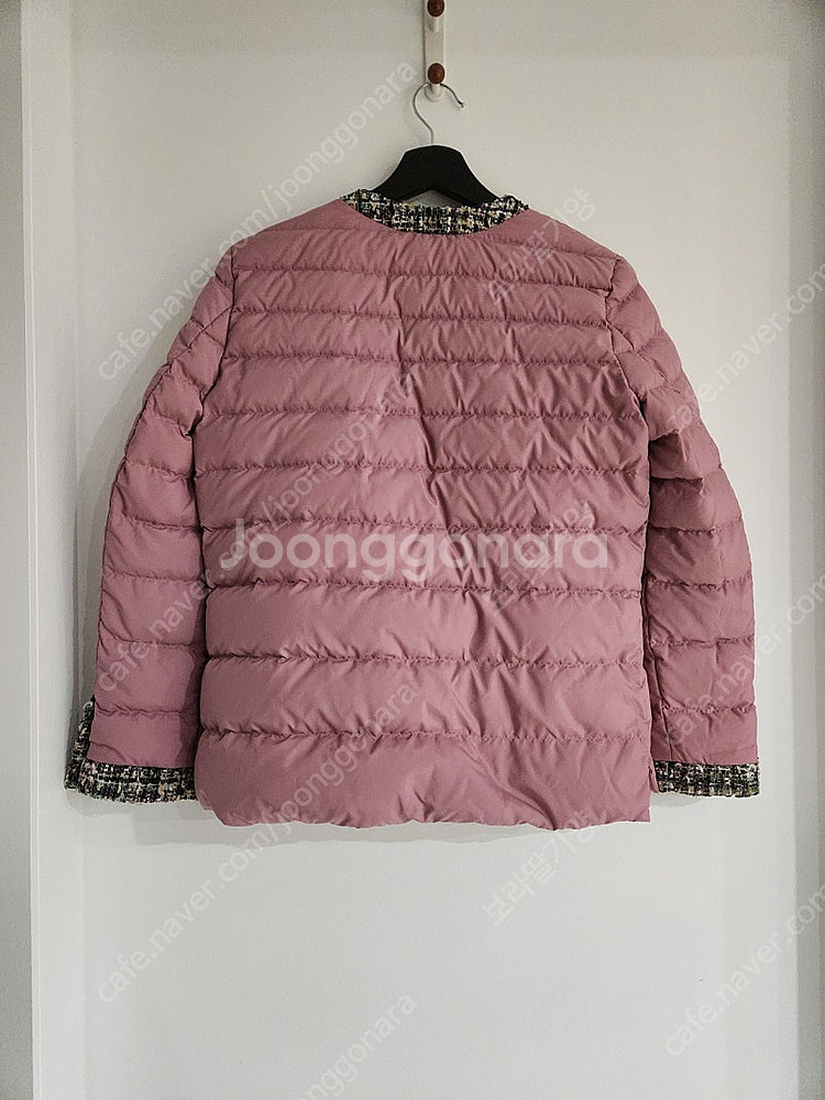 아스테토니 트위드패딩자켓 55사이즈--1