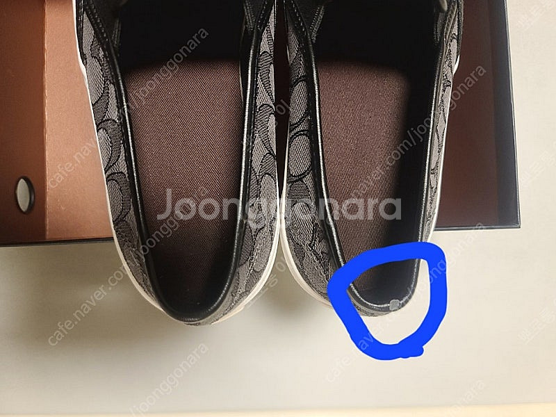 (새상품) COACH 남성 슬립온 정품 9.5사이즈(2...--6