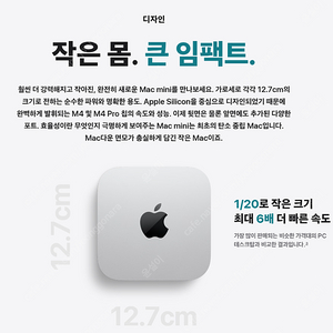 맥미니 M4 기본형 미개봉 (Mac Mini)