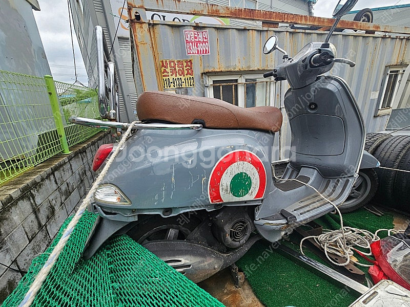 베스파 lx125 부품차 서류있음--1