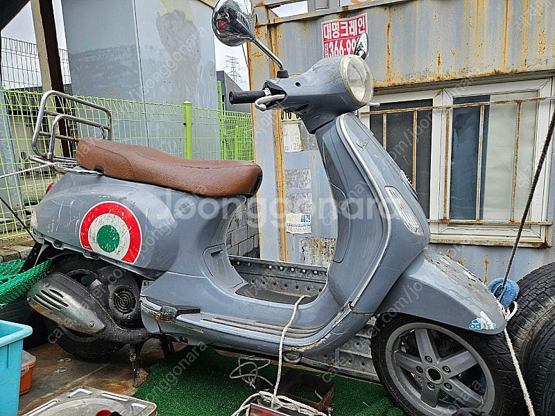 베스파 lx125 부품차 서류있음--4