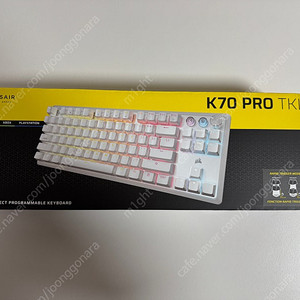 커세어 k70 pro tkl mgx 화이트