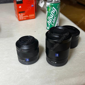 자이스 35mm 2.8 /55mm 1.8 일괄판매합니다!