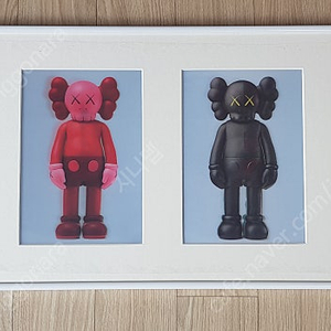 KAWS (카우스) 렌티큘러 4종 액자