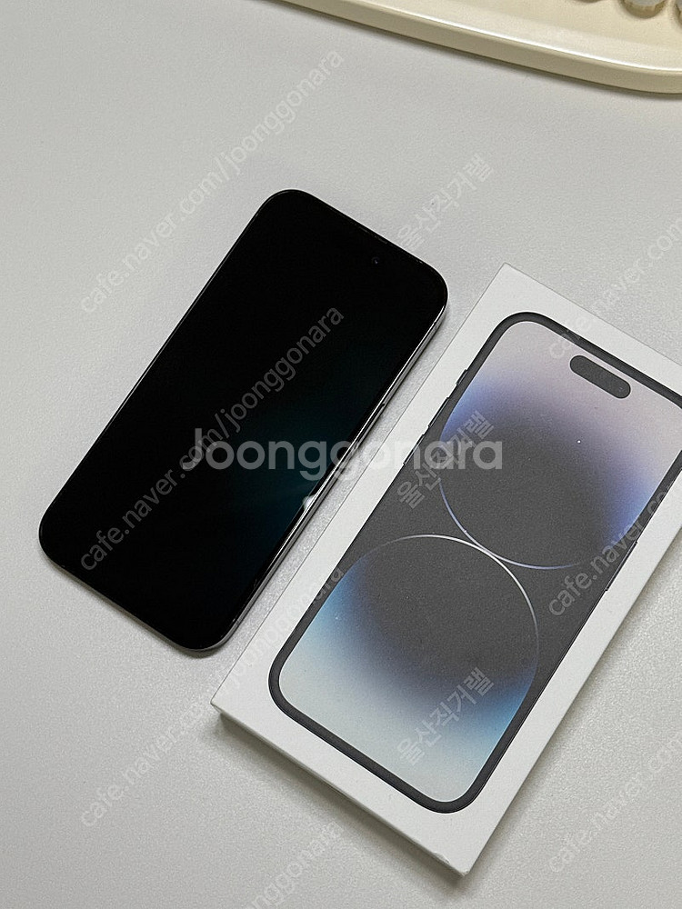 아이폰14pro 128기가 블랙 풀박스--0