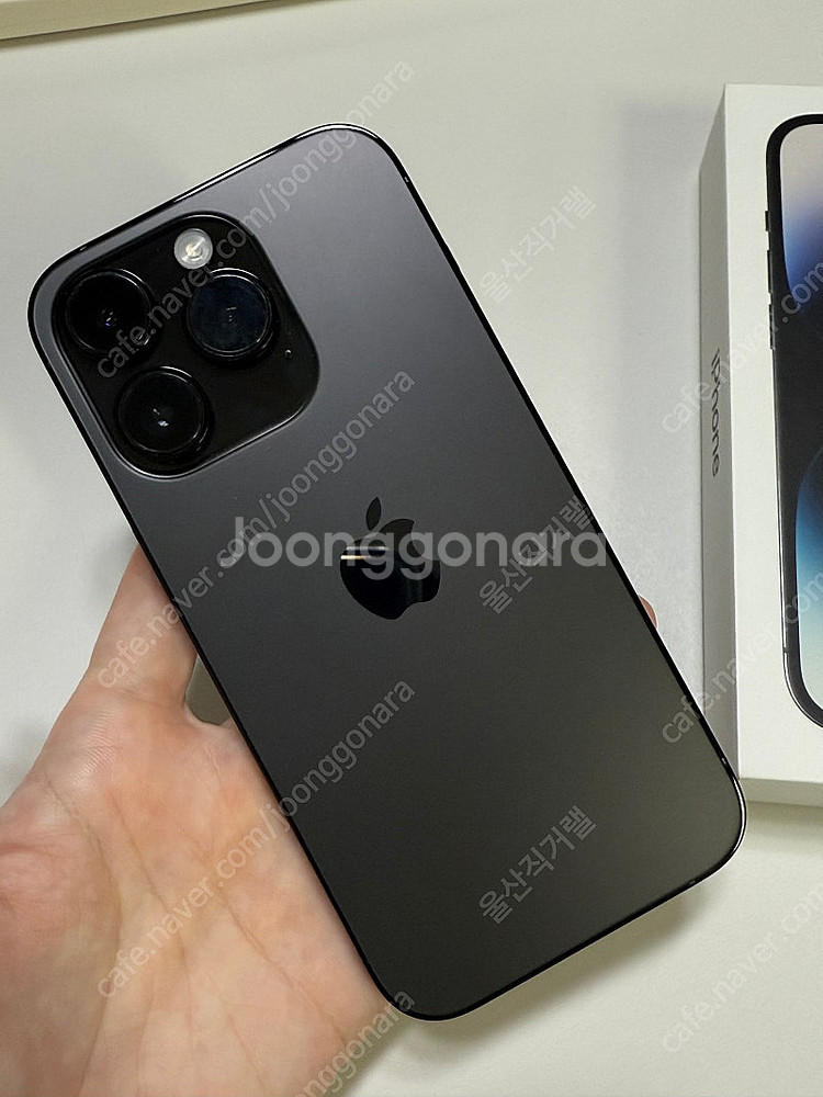 아이폰14pro 128기가 블랙 풀박스--3