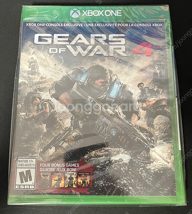 XBOX 기어스 오브 워 4 미개봉 엑박 타이틀--0
