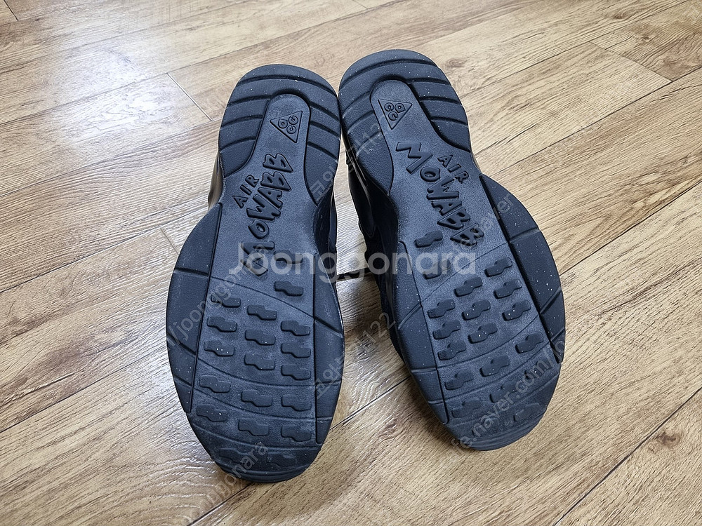 나이키 ACG 꼼데가르송 CDG 에어 모와브 블랙 27...--9