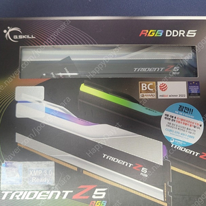 G.skill trident ddr5 7800 36cl 고수율 튜닝램 팝니다