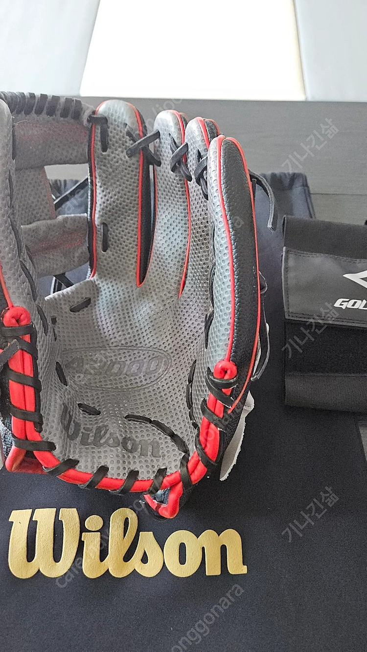 윌슨 2023 내야 A2000-2 31975SS (검 +회색) 11.75인치--4