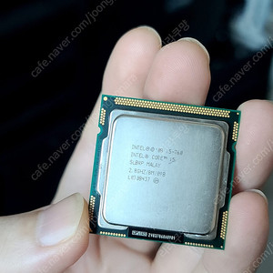 인텔 1156소켓 린필드 i5 760 cpu (택포)