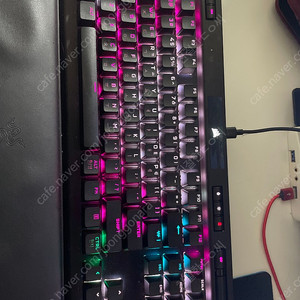 커세어 k70 tkl 저소음적축 윤활