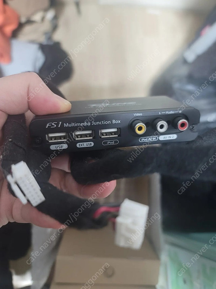 런즈 FS-2 보이스 메뉴얼 및 시리얼, 정션박스, 리모컨--1