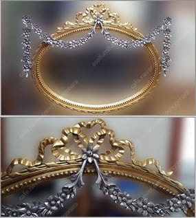 스텐드 거울 분수 옷걸이 조명 장식대 파티션 커튼 소품...--0
