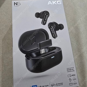 (평택)AKG N5 하이브리드 블랙 S급 블루투스 이어폰 풀박스 판매