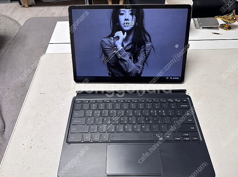 갤럭시탭 s7 plus 셀룰러 256g + 정품키보드케--0