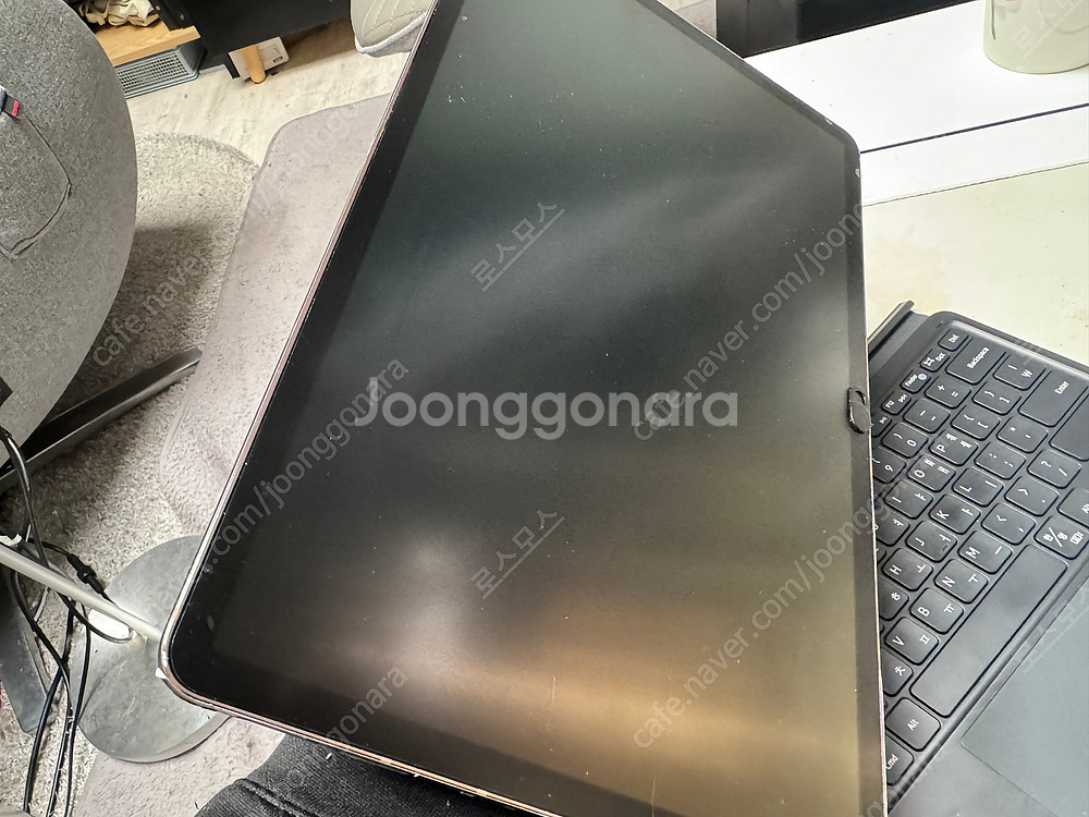 갤럭시탭 s7 plus 셀룰러 256g + 정품키보드케--8