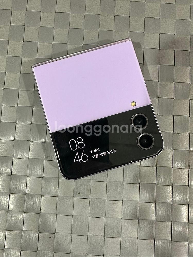 (SKT) 갤럭시Z플립4 256G 퍼플 23년 2월개통...--0