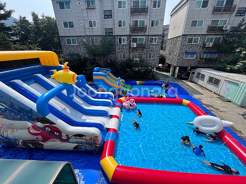 물풀장 슬라이드 판매해요 개인판매자 입니다--0