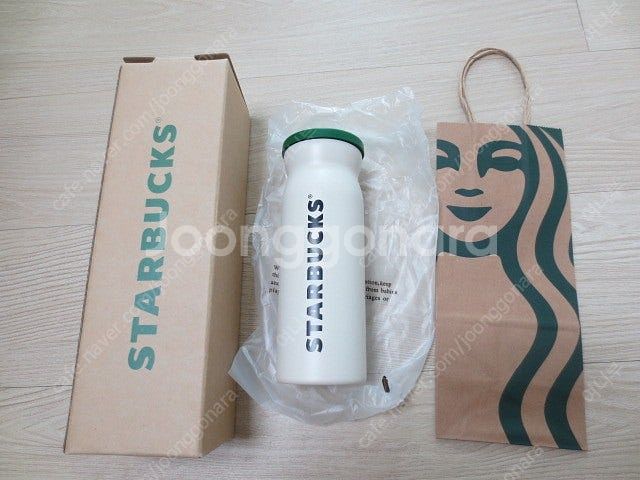 스타벅스 SS 컨투어 워드마크 텀블러 355ml 새제품...--4