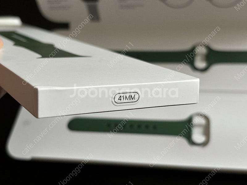 애플워치 스포츠밴드 다크그린 41mm--1